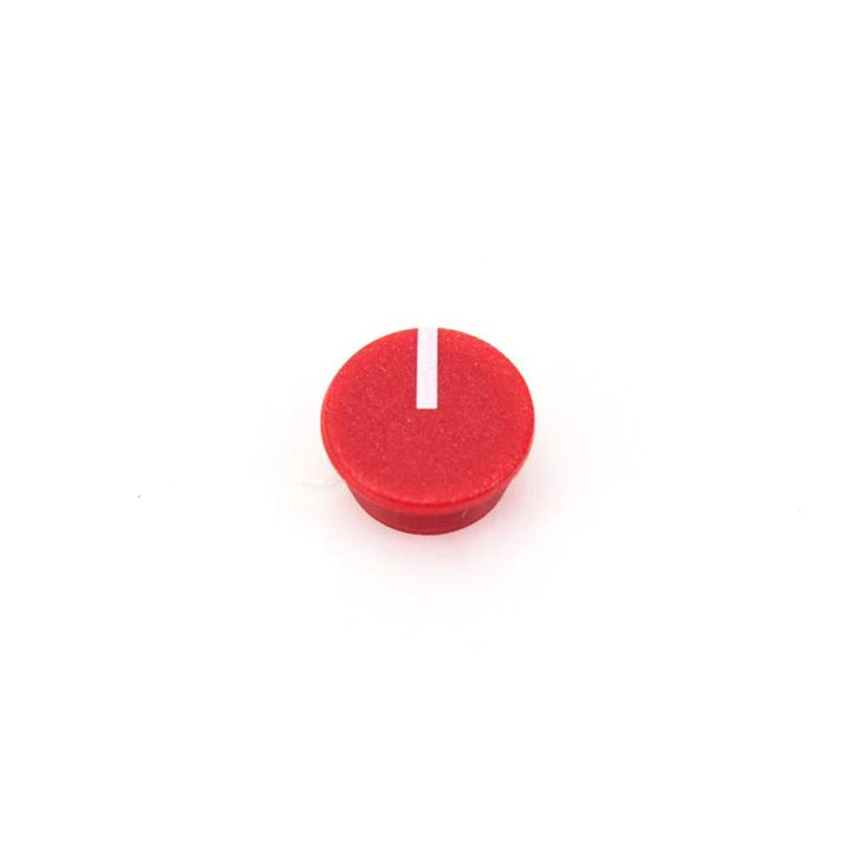 PixelGear 9mm Red Knob Cap with Indicator Line for Symetrix DBX 166