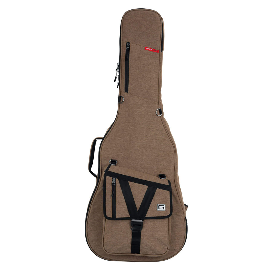 Gator GT-ACOUSTIC-TAN Tan Transit Series Padded Gig Bag for Acoustic Guitar