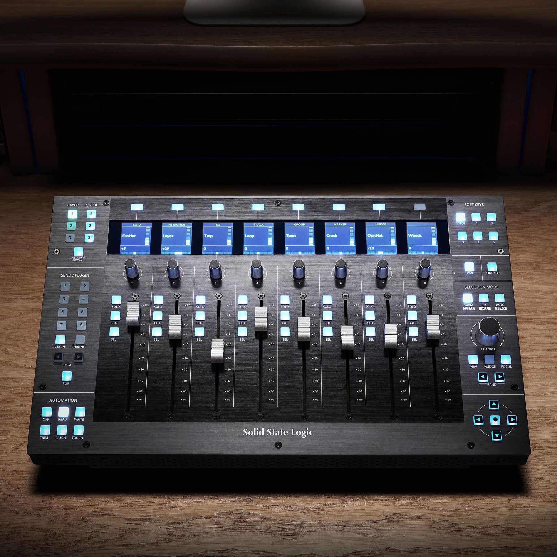 SSL UF8 Advanced DAW Control Surface Solid State Logic