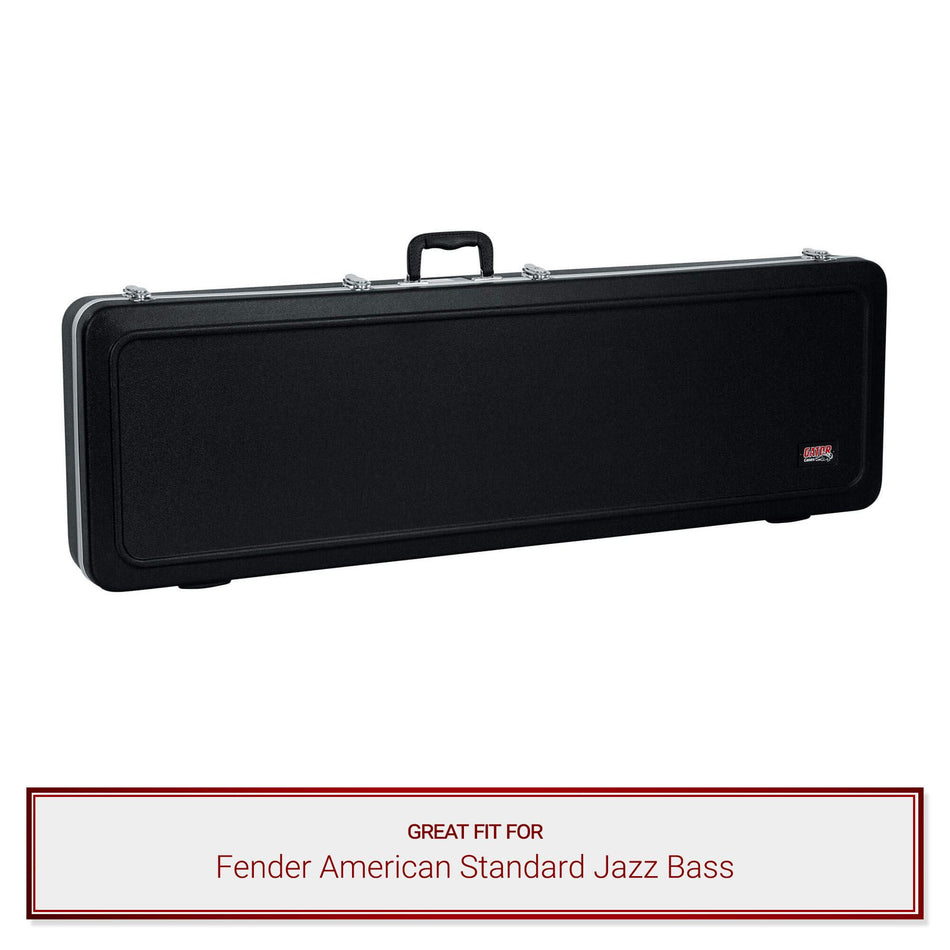 Gator Bass Guitar Case fits Fender American Standard Jazz Bass