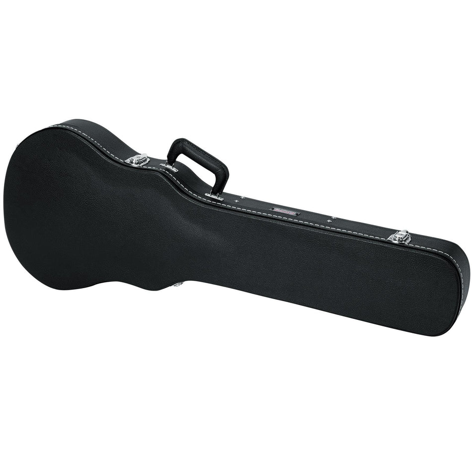 Gator GW-LPS Deluxe Wood Guitar Case for Single Cutaway Electric Guitars