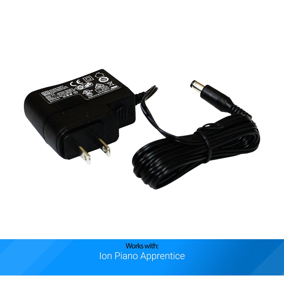 Ion Piano Apprentice Power Supply Adapter - PSU Replacement