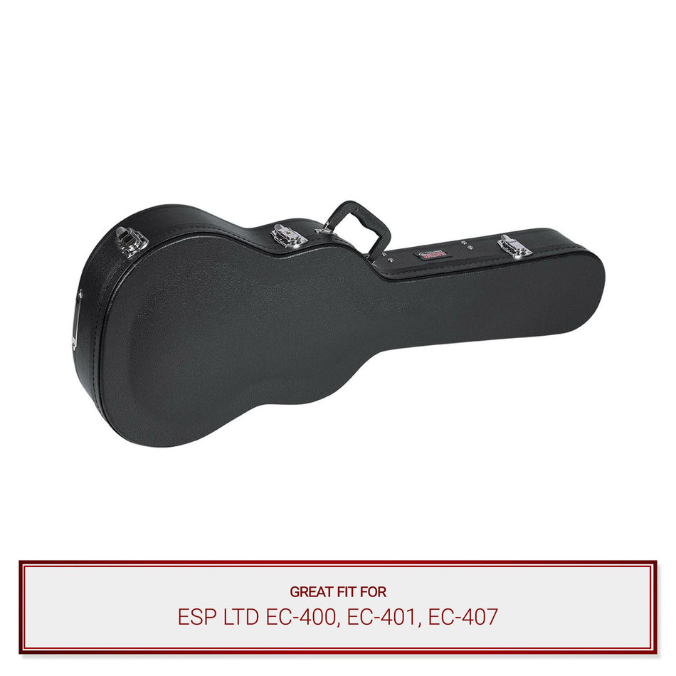 Gator Cases Wood Case fits ESP LTD EC-400, EC-401, EC-407 Guitars